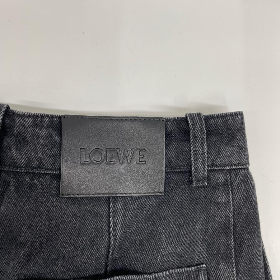 LOEWE ロエベ ×Suna Fujita ブラック BAGGY JEAANS グレー 44 LOEWE ロエベ ×Suna Fujita ブラック BAGGY JEAANS グレー 44