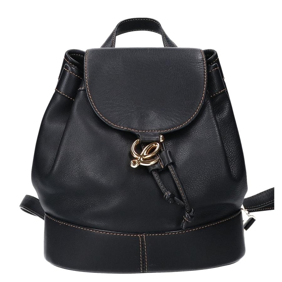LOEWE ロエベ レザー ミニ リュック・デイパック ブラック LOEWE ロエベ レザー ミニ リュック・デイパック ブラック