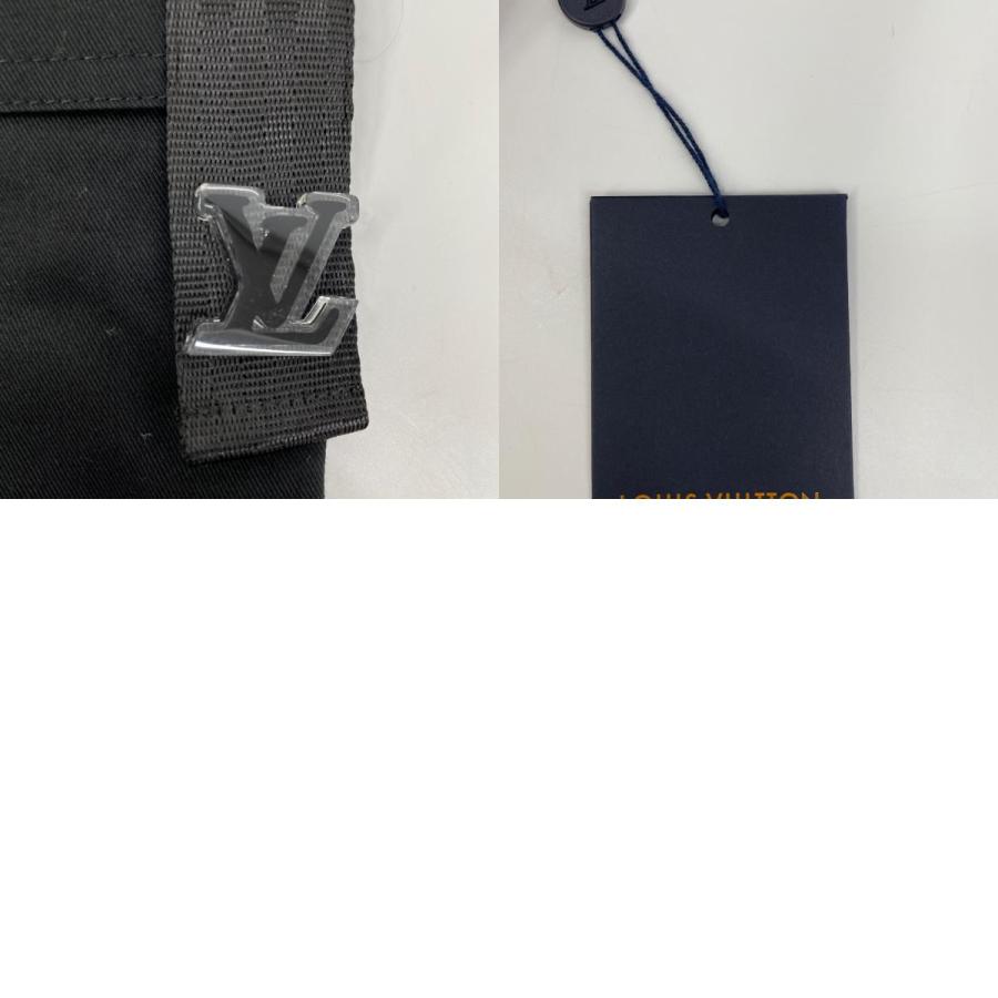 LOUIS VUITTON ルイヴィトン 24年 ブラック 刺繍コットンカーゴ LOUIS VUITTON ルイヴィトン 24年 ブラック 刺繍コットンカーゴ