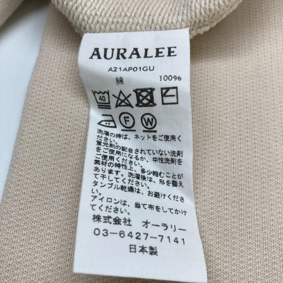 AURALEE オーラリー A21AP01GU アイボリー スーパーソフトヘビー  