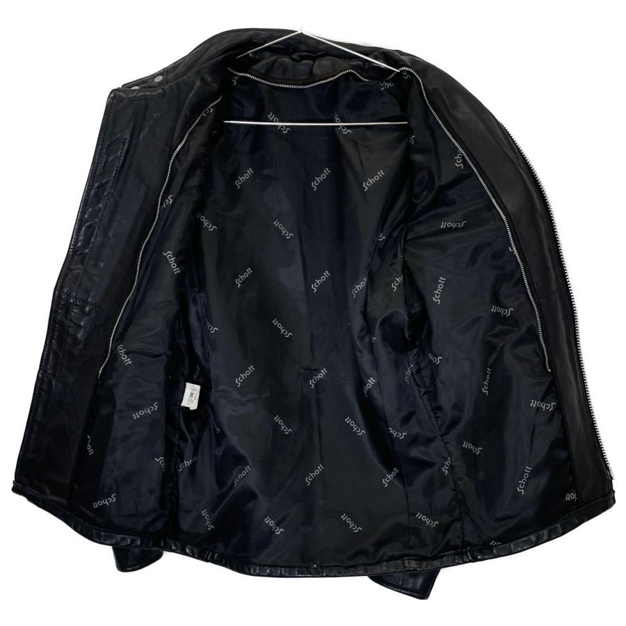 Schott N.Y.C SCHOTT ショット 641 ブラック シングルライダース Schott N.Y.C SCHOTT ショット 641 ブラック シングルライダース