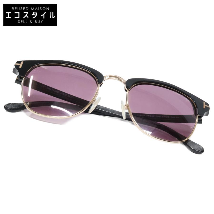 TOM FORD ラウンドサングラス ブラック　TF248 TOM FORD ラウンドサングラス ブラック TF248 TOM FORD トムフォード