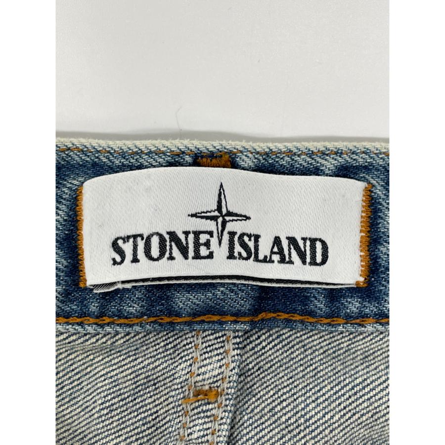 STONE ISLAND ストーンアイランド ブルー インディゴ ストレート STONE ISLAND ストーンアイランド ブルー インディゴ ストレート