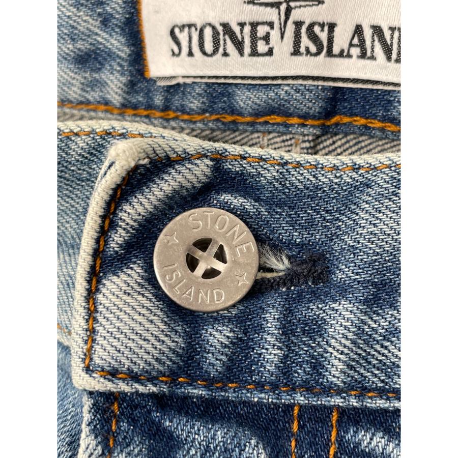 STONE ISLAND ストーンアイランド ブルー インディゴ ストレート STONE ISLAND ストーンアイランド ブルー インディゴ ストレート