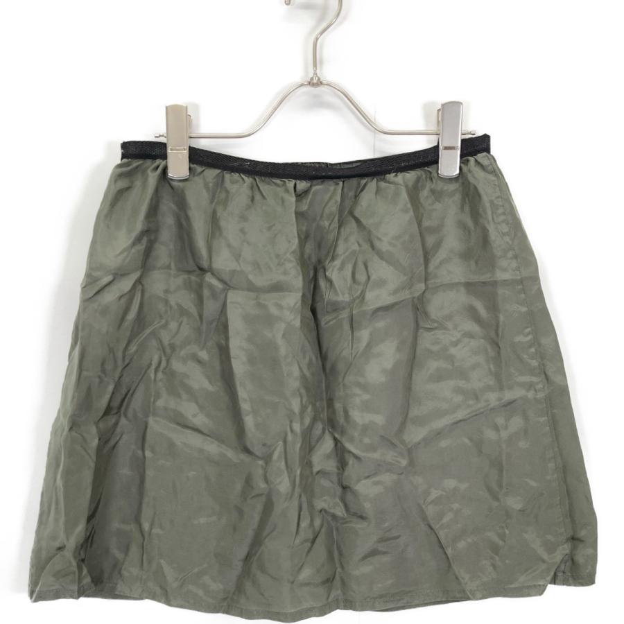 sacai サカイ 20-04901 カーキ 異素材パッチワーク ロング sacai サカイ 20-04901 カーキ 異素材パッチワーク ロング