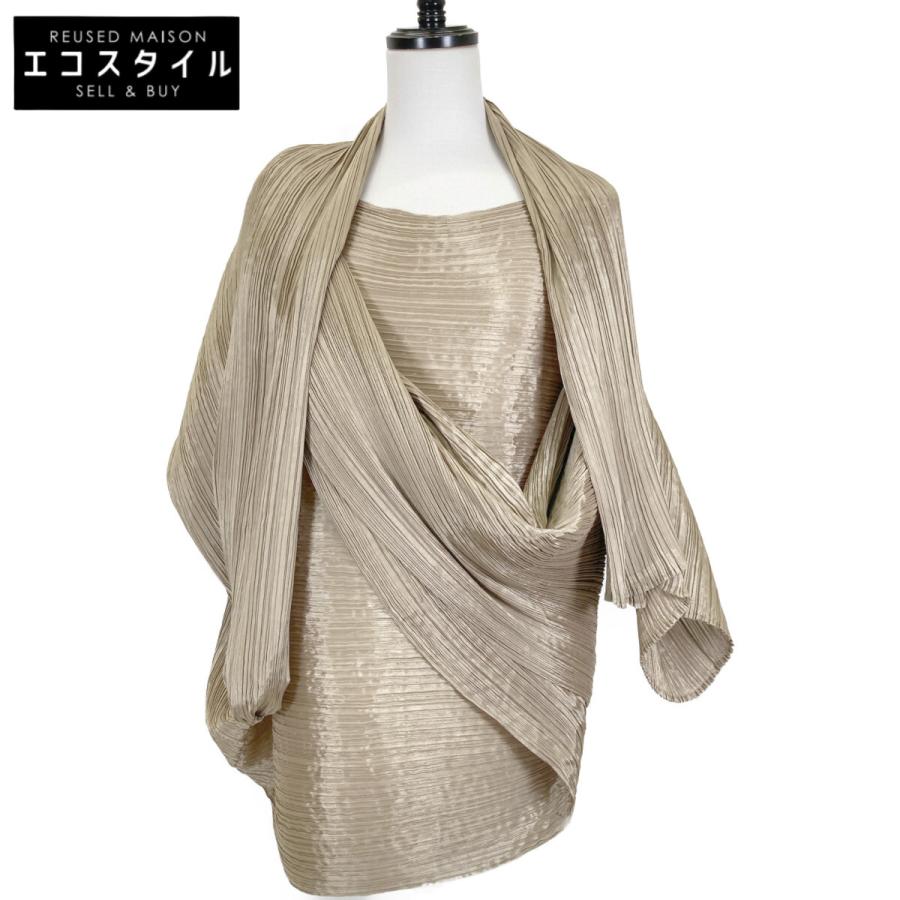 PLEATS PLEASE プリーツプリーズ PP18-AD101 ベージュ プリーツ PLEATS PLEASE プリーツプリーズ PP18-AD101 ベージュ プリーツ