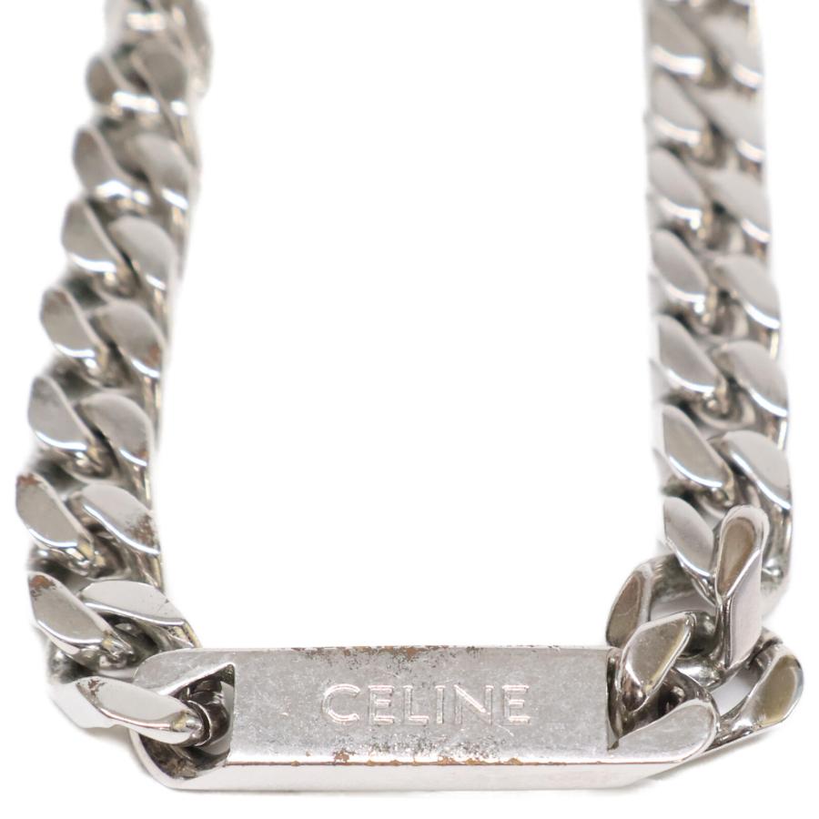 CELINE セリーヌ GOURMETTE BRACELET グルメット ロジウム CELINE セリーヌ GOURMETTE BRACELET グルメット ロジウム