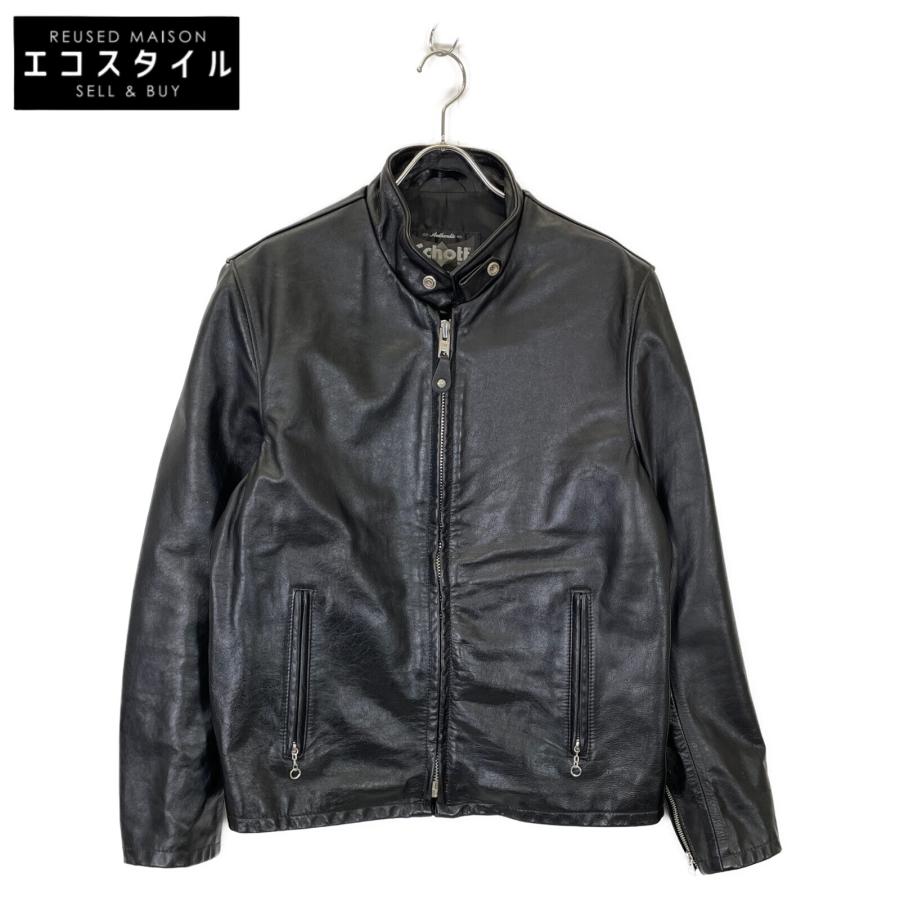 Schott N.Y.C（ショット） SCHOTT 654 ブラック シングルライダース
