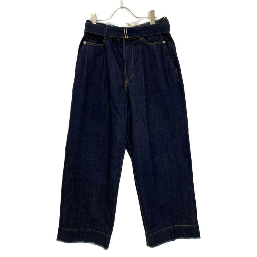 YOKE ヨーク YK22AW0405P CUT-OFF WIDE-LEGGED DENIM TROUSERS YOKE ヨーク YK22AW0405P CUT-OFF WIDE-LEGGED DENIM TROUSERS