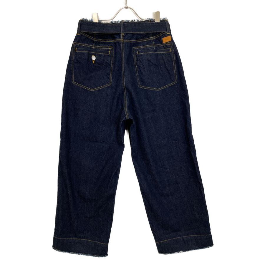 YOKE ヨーク YK22AW0405P CUT-OFF WIDE-LEGGED DENIM TROUSERS 
