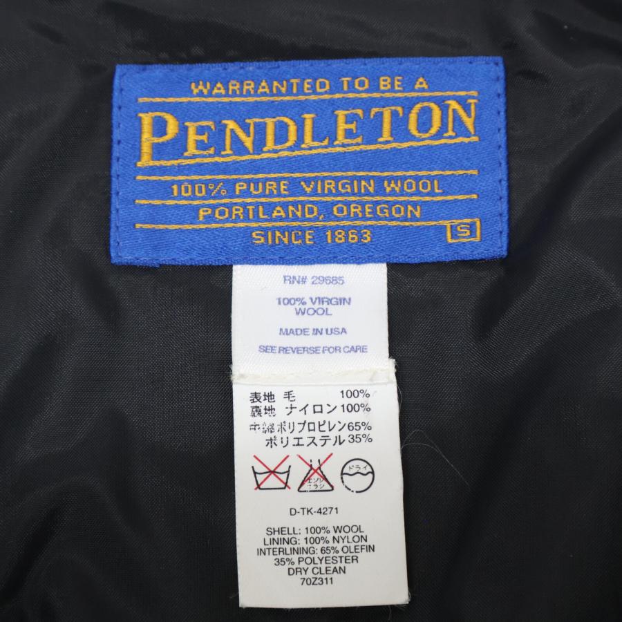 激レア　PENDLETON ペンドルトン　ジャケット　L 赤　送料無料　ブルゾン ペンドルトン ウール ウエスタン ジャケット（レッド・ブラック