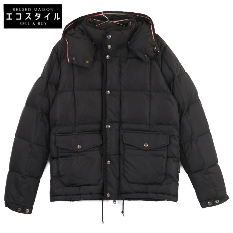MONCLER モンクレール VERNET フード付ダウン ジャケット 3 ブラック 