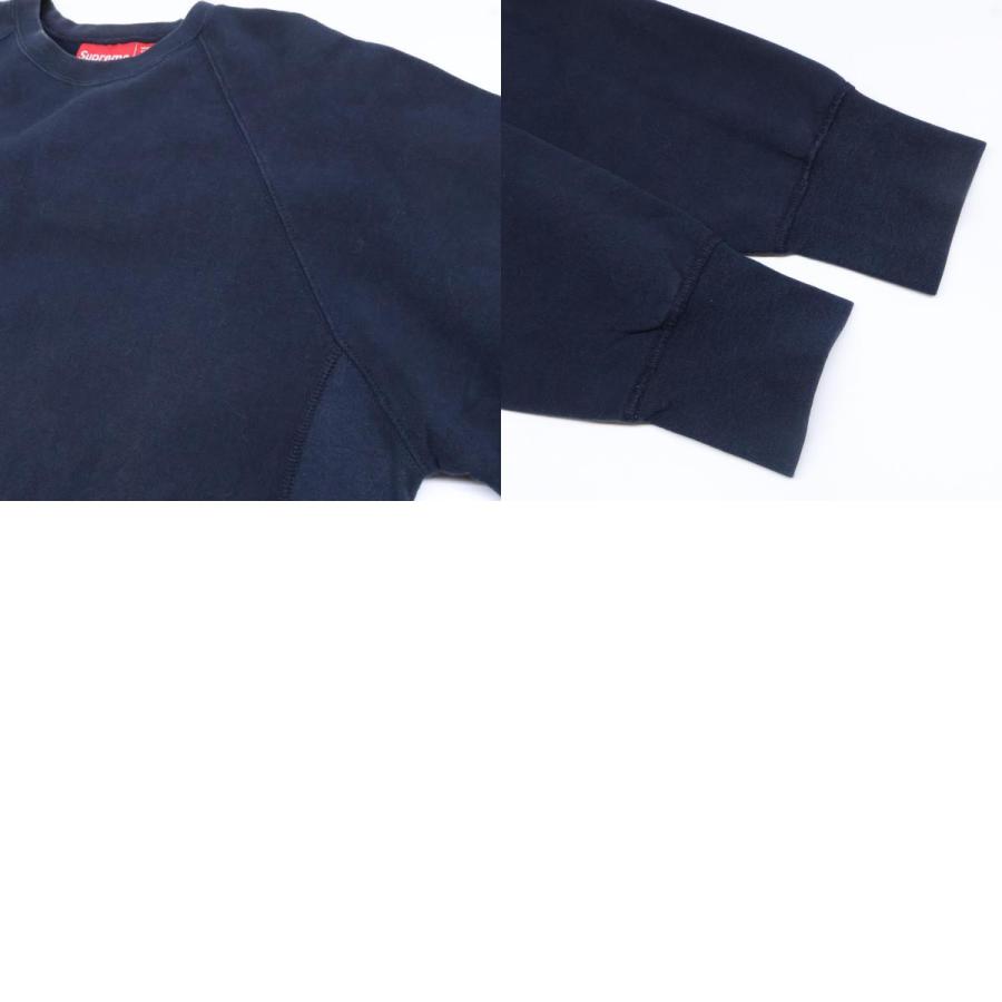 Supreme シュプリーム ネイビー クルーネック スウェット Supreme シュプリーム ネイビー クルーネック スウェット