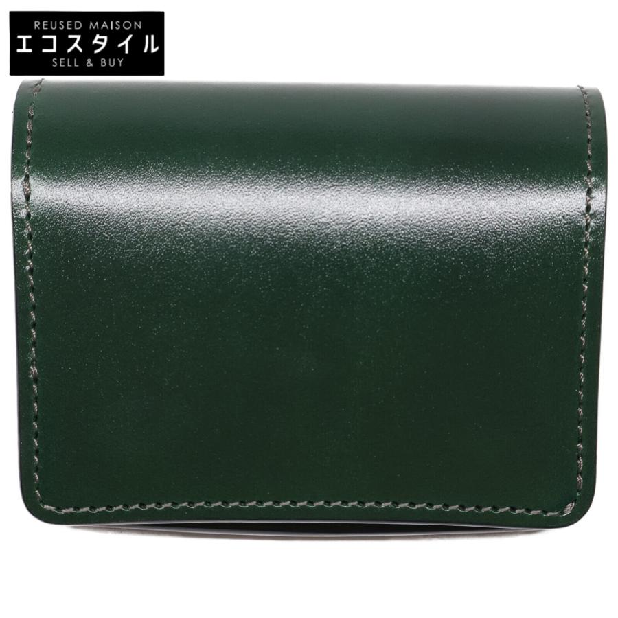 本日限定値下げ　ワイルドスワンズ　kf-003 フルグレインブライドル　ブラック ミニ財布《kf-003》フルグレインブライドルレザー｜WILDSWANS(ワイルド