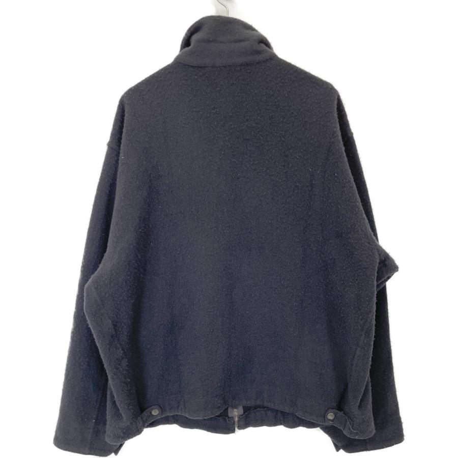 COMOLI コモリ A03-01014 24AW ブラック 縮絨ウール ジップ COMOLI コモリ A03-01014 24AW ブラック 縮絨ウール ジップ