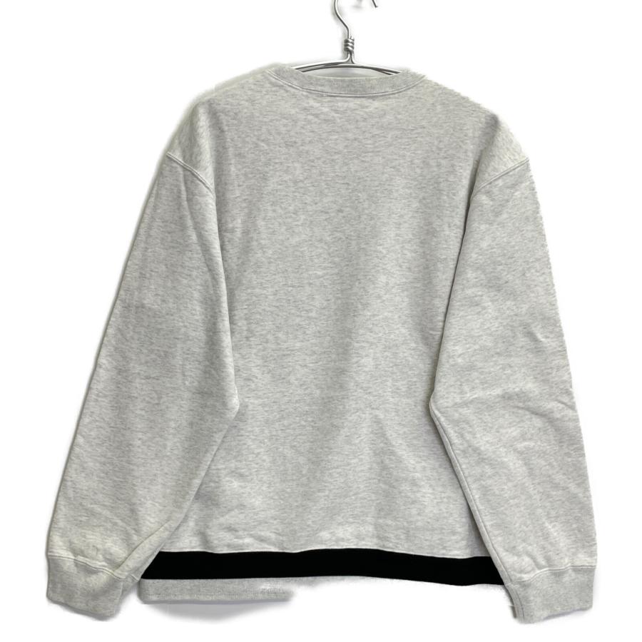 Supreme シュプリーム グレー リブ ストライプ クルーネック Supreme シュプリーム グレー リブ ストライプ クルーネック