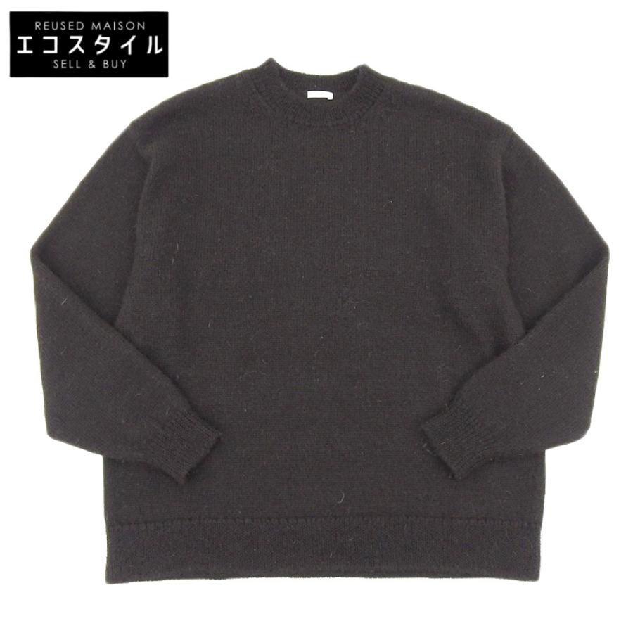 COMOLI コモリ アルパカ クルーネックニット トップス メンズ COMOLI コモリ アルパカ クルーネックニット トップス メンズ