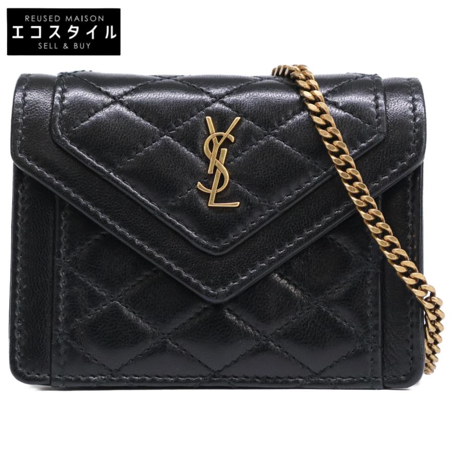 美品 Yves Saint-Laurent イヴサンローラン ギャビー ロゴ 美品 Yves Saint-Laurent イヴサンローラン ギャビー ロゴ