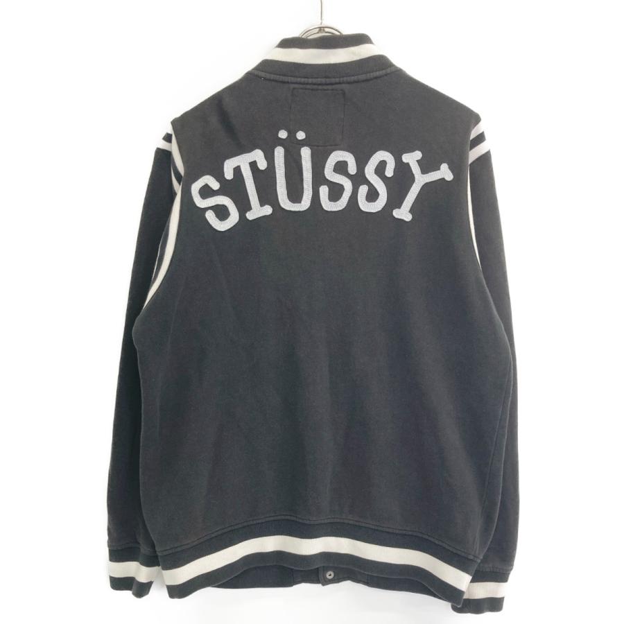 STUSSY ステューシー ブラック クロスボーン スカル スタジャン STUSSY ステューシー ブラック クロスボーン スカル スタジャン