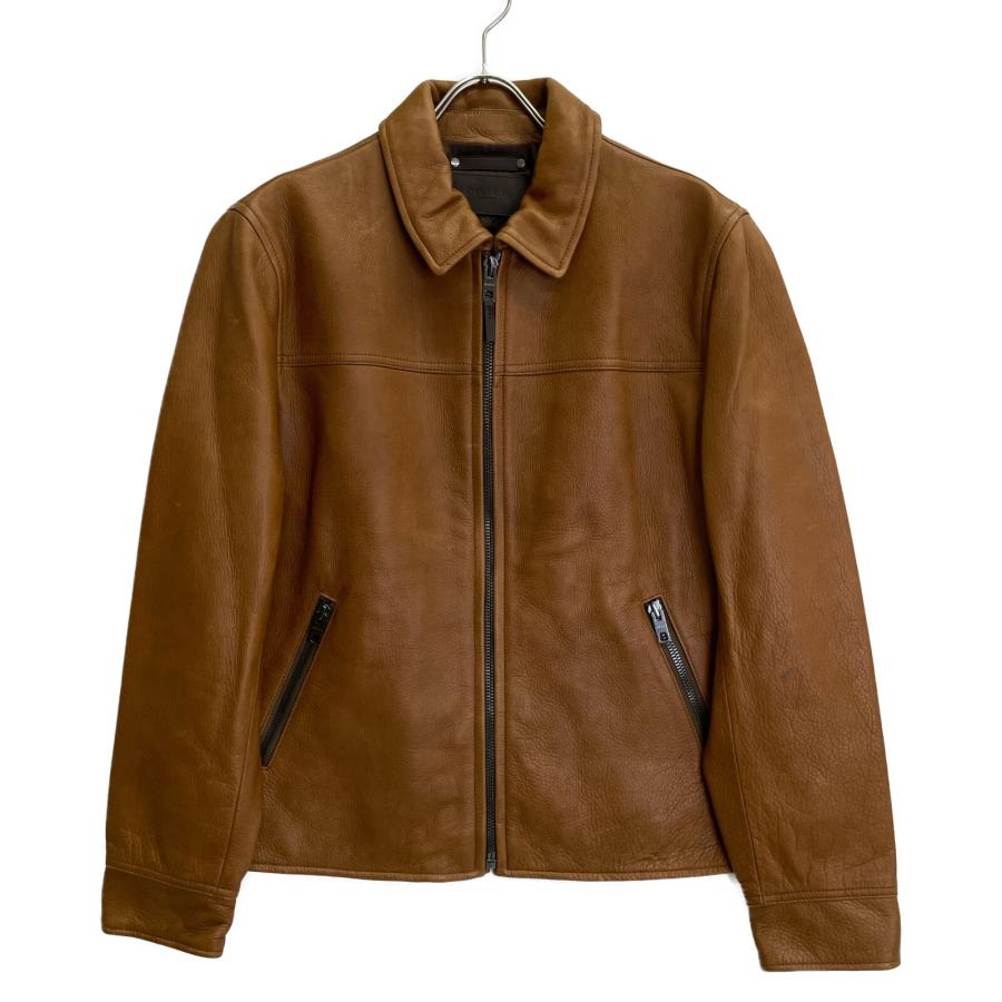 COACH コーチ F85841 カーフレザー ジップアップ ジャケット COACH コーチ F85841 カーフレザー ジップアップ ジャケット