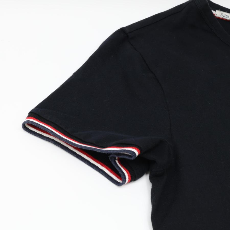 MONCLER モンクレール 正規 18年 MAGLIA ブラック Tシャツ S MONCLER モンクレール 正規 18年 MAGLIA ブラック Tシャツ S