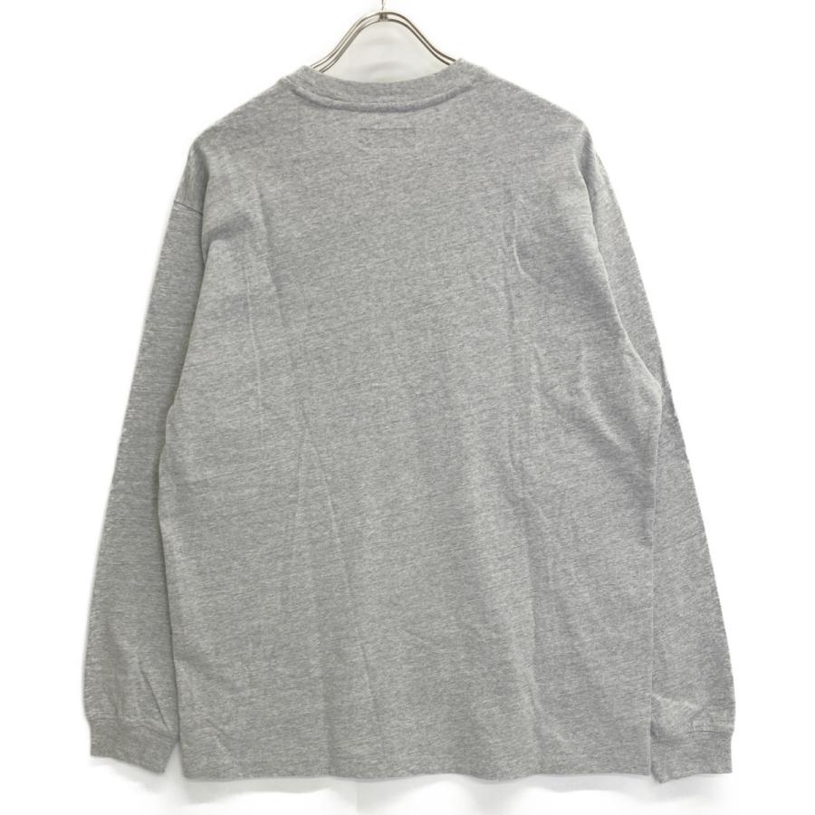 Supreme シュプリーム グレー スモールボックスロゴ 長袖Tシャツ Supreme シュプリーム グレー スモールボックスロゴ 長袖Tシャツ