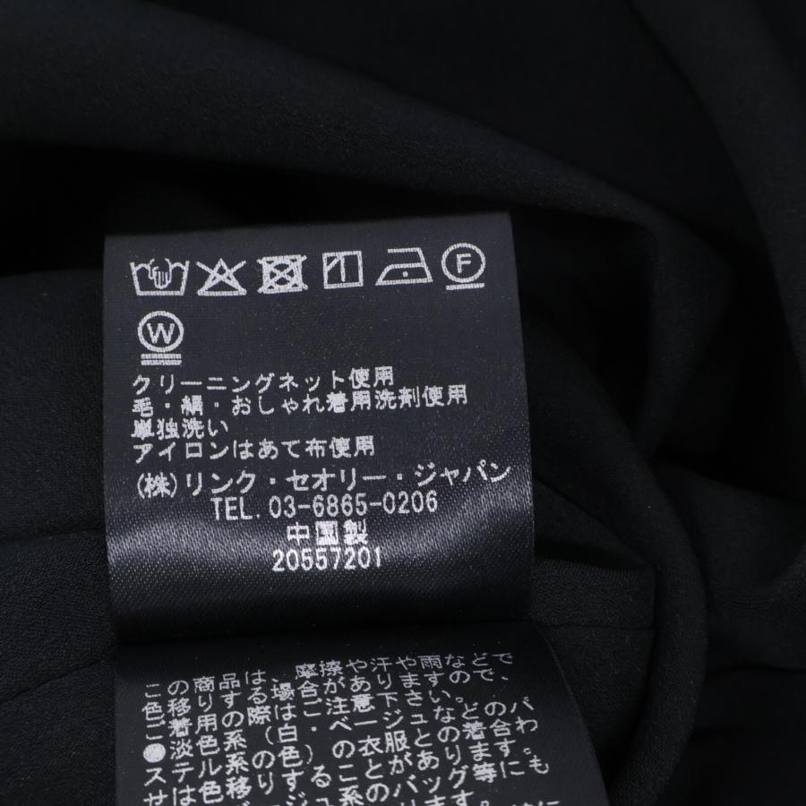 Theory Tailor Crepe SL Seam Vol DR ワンピース theory（セオリー） 美品/24年製 01-4105203 Tailor Crepe SL Seam