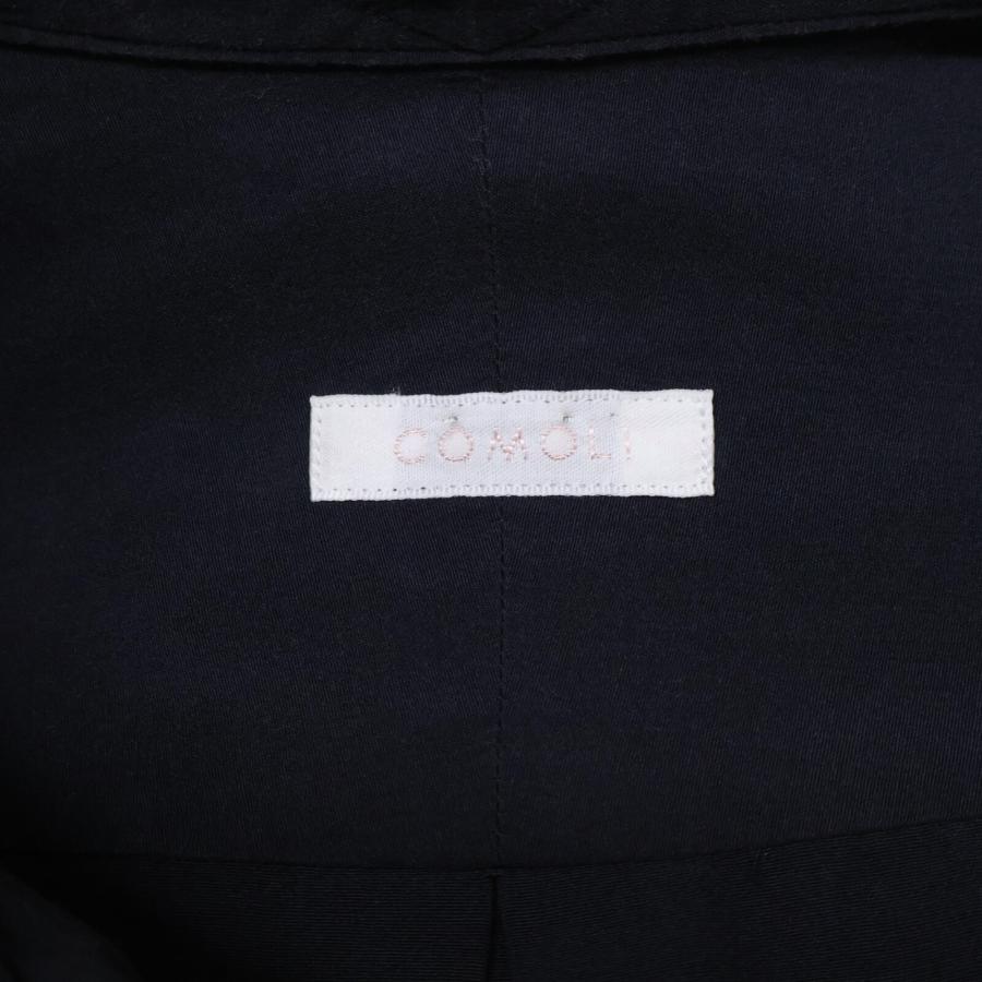 COMOLI コモリ X01-02001 ネイビー 23SS コモリシャツ トップス COMOLI コモリ X01-02001 ネイビー 23SS コモリシャツ トップス