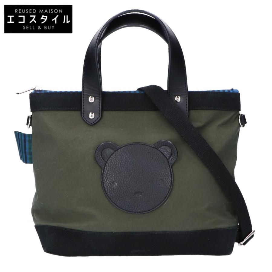 Familiar ファミリア x ajcwエジュー レザーベア 2WAY Familiar ファミリア x ajcwエジュー レザーベア 2WAY