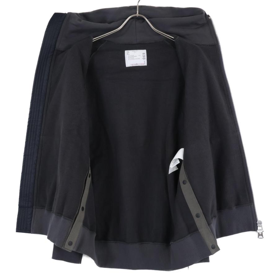 sacai サカイ 23AW SCM-069 グレー Sweat Jersey Hoodie 1 sacai サカイ 23AW SCM-069 グレー Sweat Jersey Hoodie 1