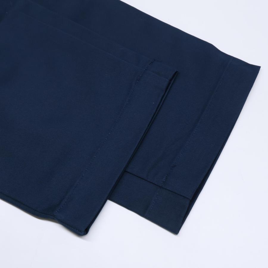 CIOTA（シオタ） 美品/ PTLM-124 ネイビー コットン ツータック