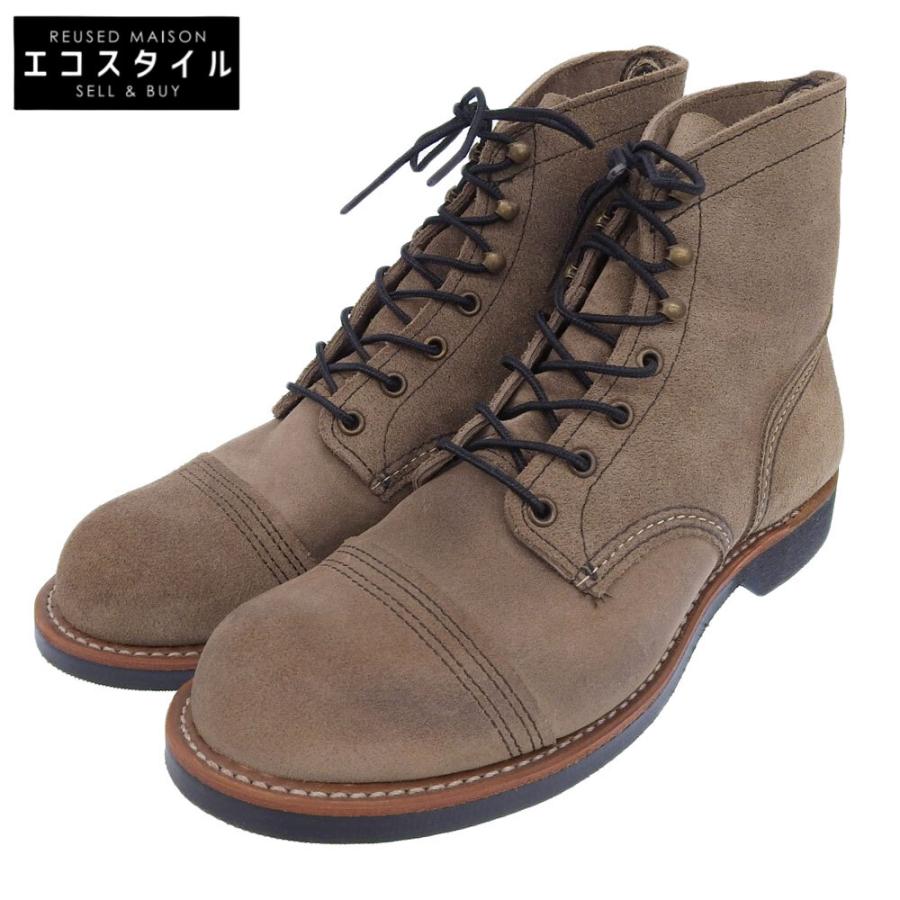 美品 Red Wing レッドウィング スレート ミュールスキナー スエード 