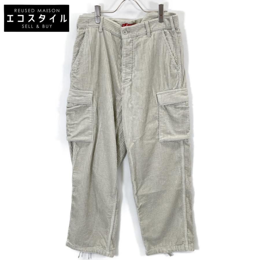 Supreme（シュプリーム） 24FW グレー ワイドウェール コーデュロイ