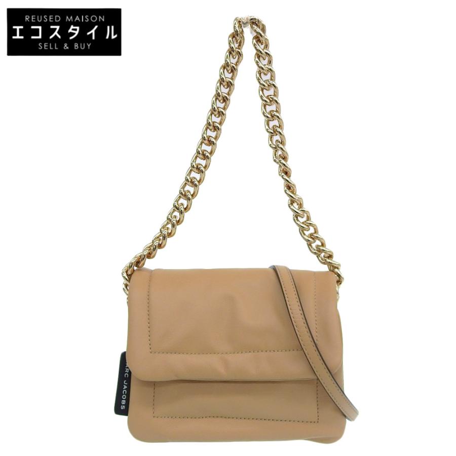 新品同様 MARC JACOBS マーク ジェイコブス レザー フラップ 
