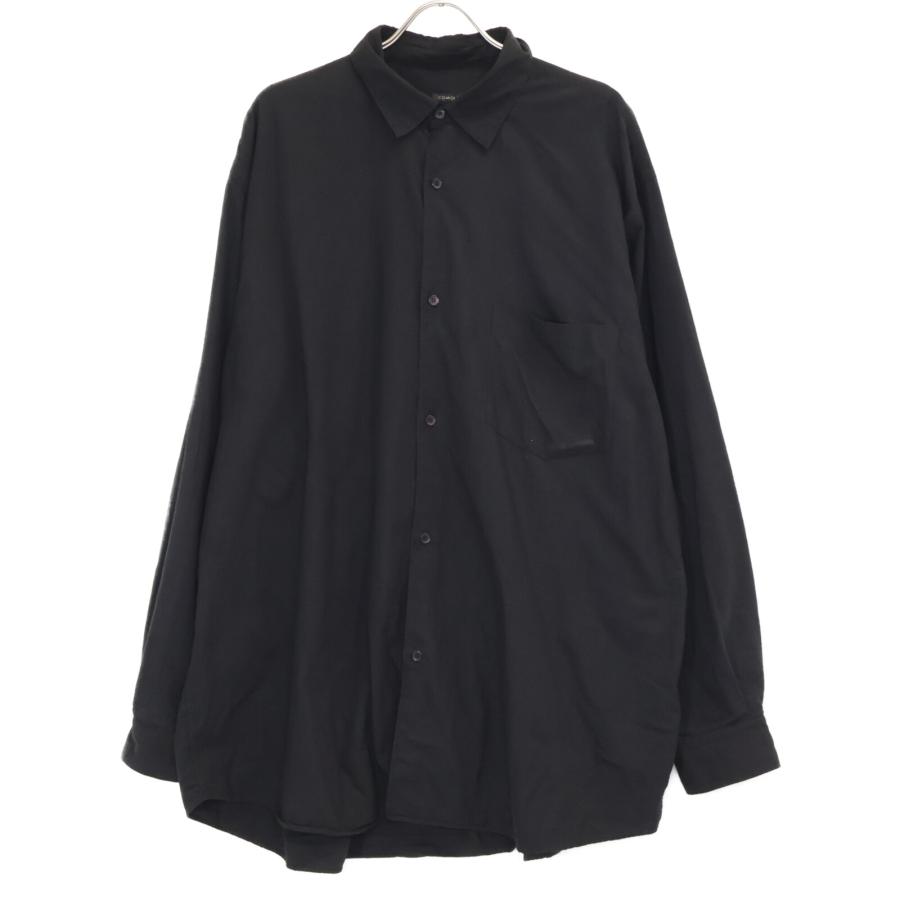 COMOLI コモリ A03-02006 24AW ブラック KHADIコットンWレイヤー