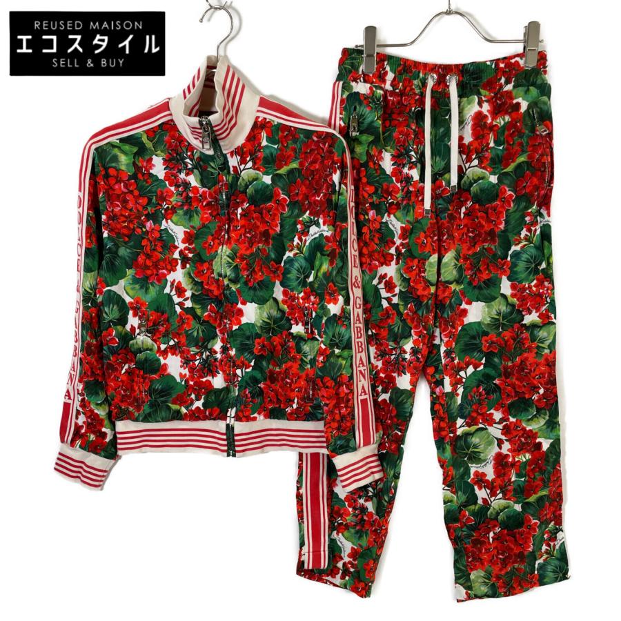 DOLCE&GABBANA ドルチェアンドガッバーナ レッド系 花柄