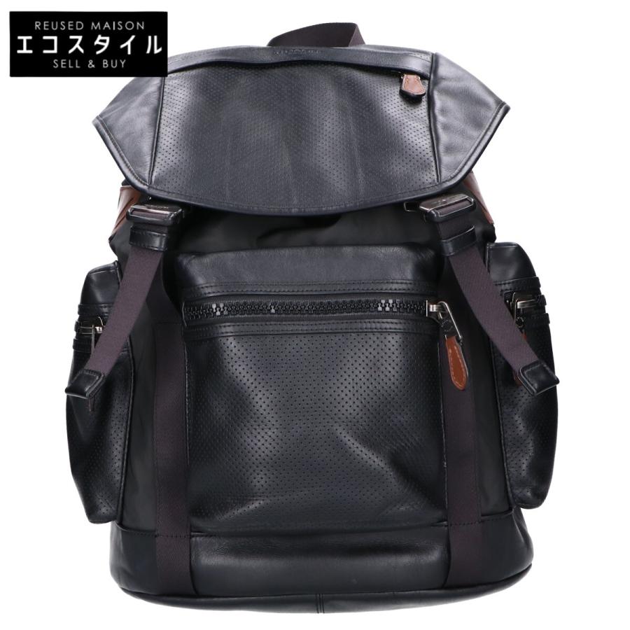 COACH パフォレイテッド リュック バックパック レザー F57477 楽天市場】コーチ COACH メンズ バッグ リュック トレックパック パー