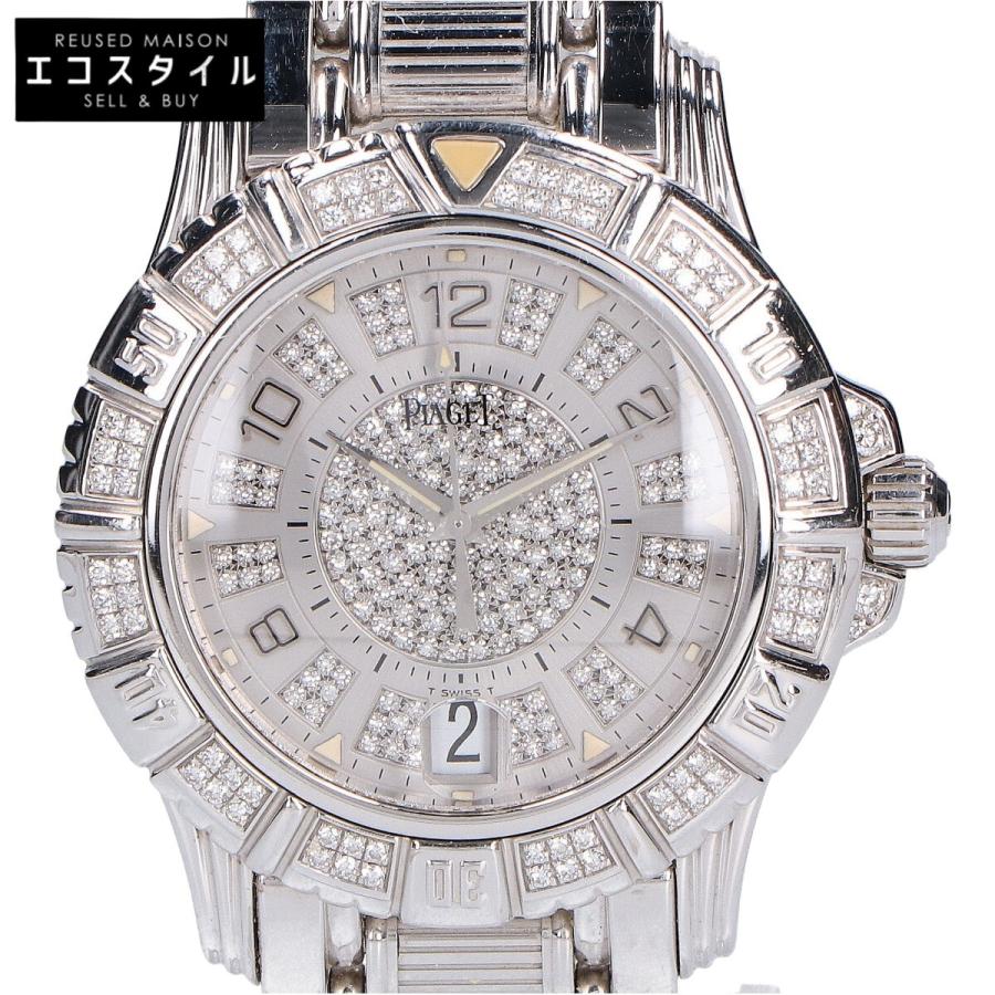 PIAGET（ピアジェ） 25025 K18WG ベゼル＆文字盤ダイヤモンド ポロ