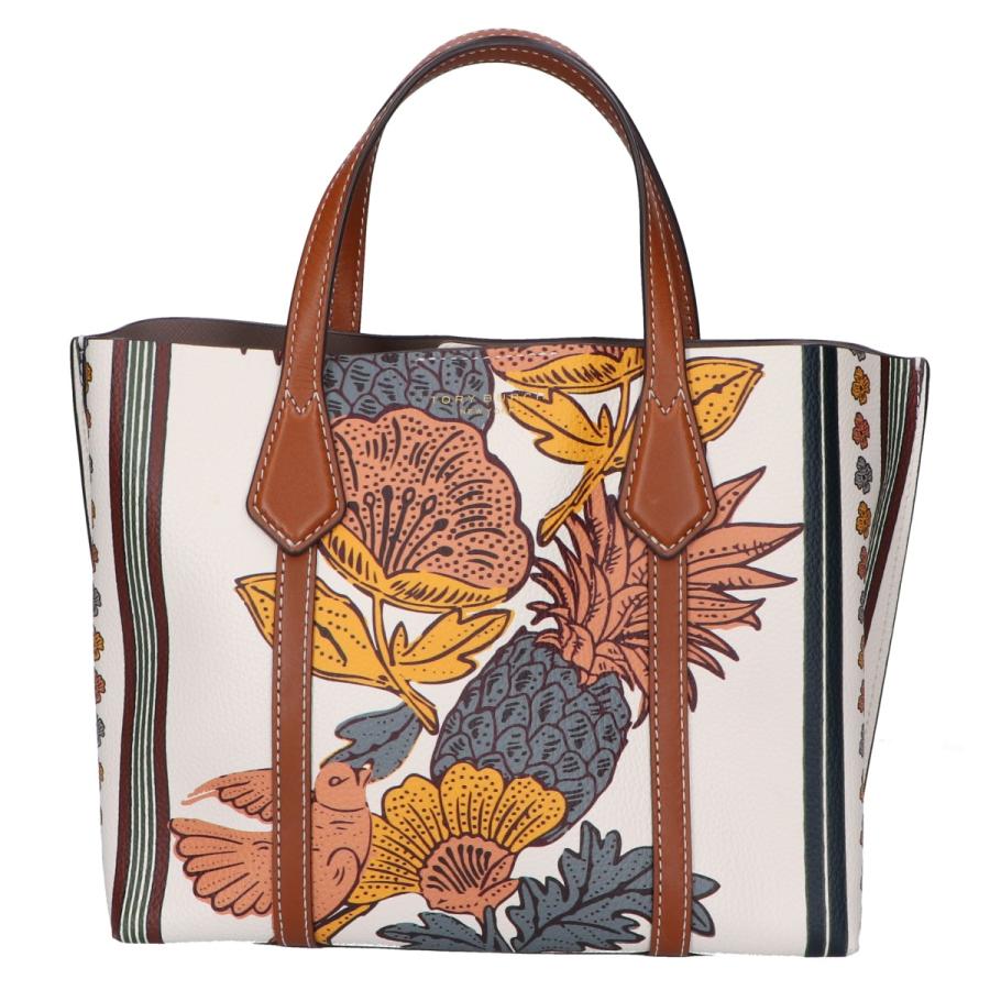 TORY BURCH Tory Burch トリーバーチ 総柄 レザー ハンドバッグ