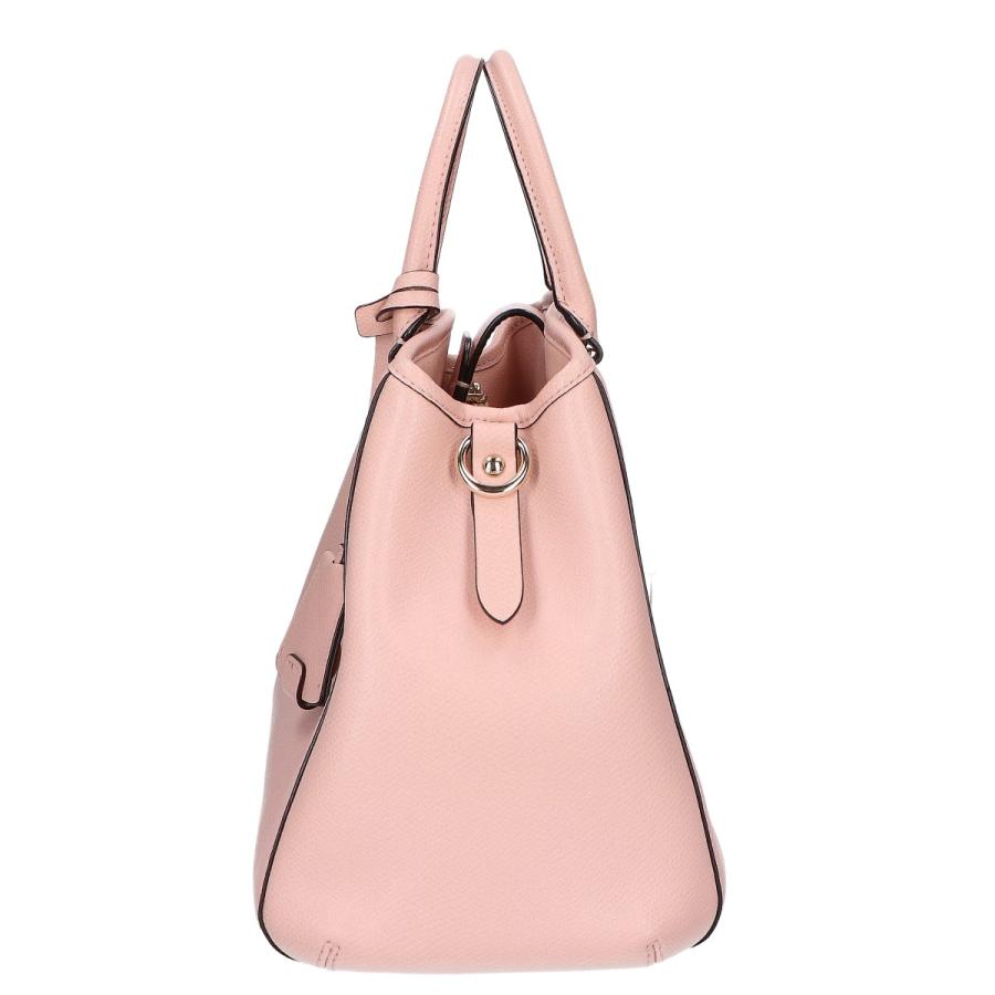 COACH（コーチ） F34067 レザー 2way ハンドバッグ ピンク レディース
