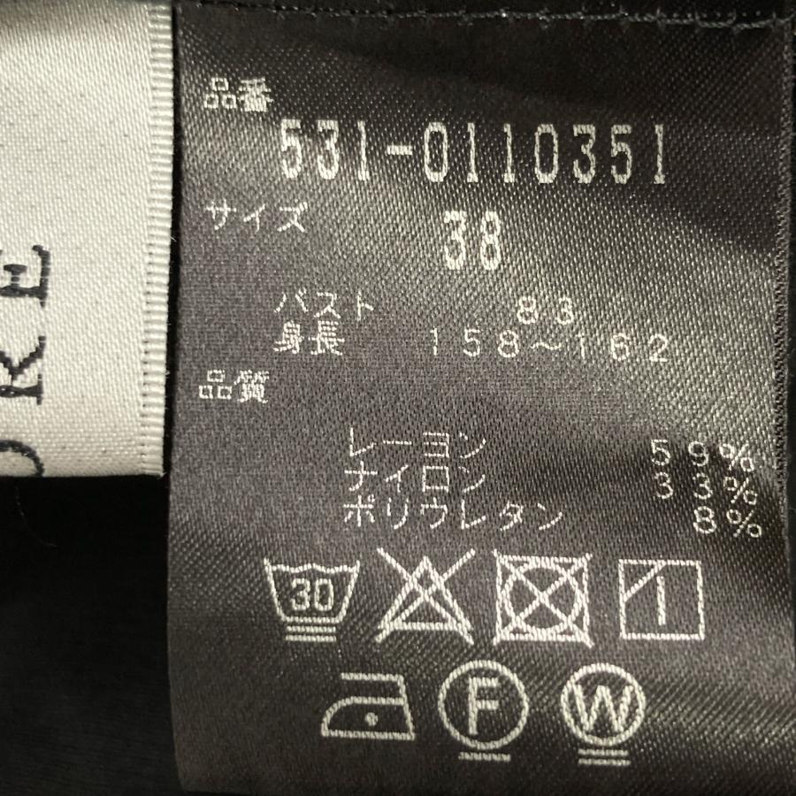 ADORE アドーア 531-0110351 クリアハイツイスト トップス 38 ブラック レディース_4