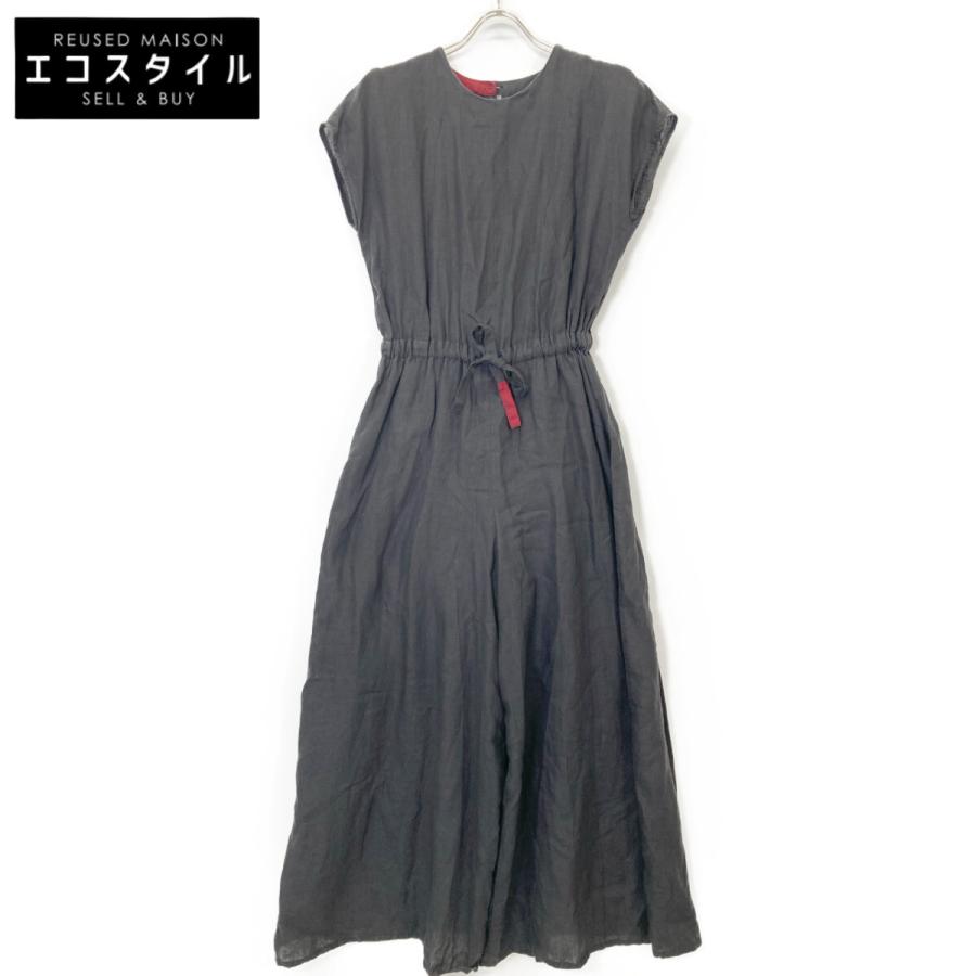 パラスパレス 麻100% オールインワン リネン パラスパレス 麻100