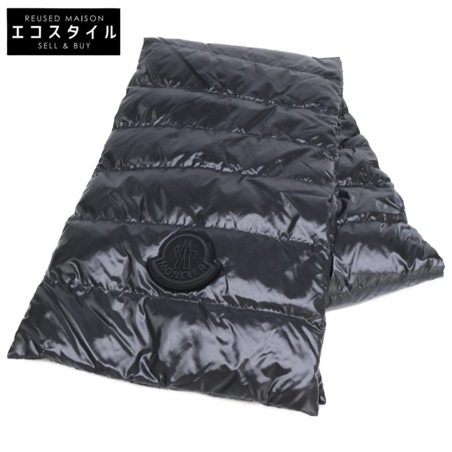 MONCLER（モンクレール） 美品 SCIARPA ロゴワッペン ナイロン ダウン