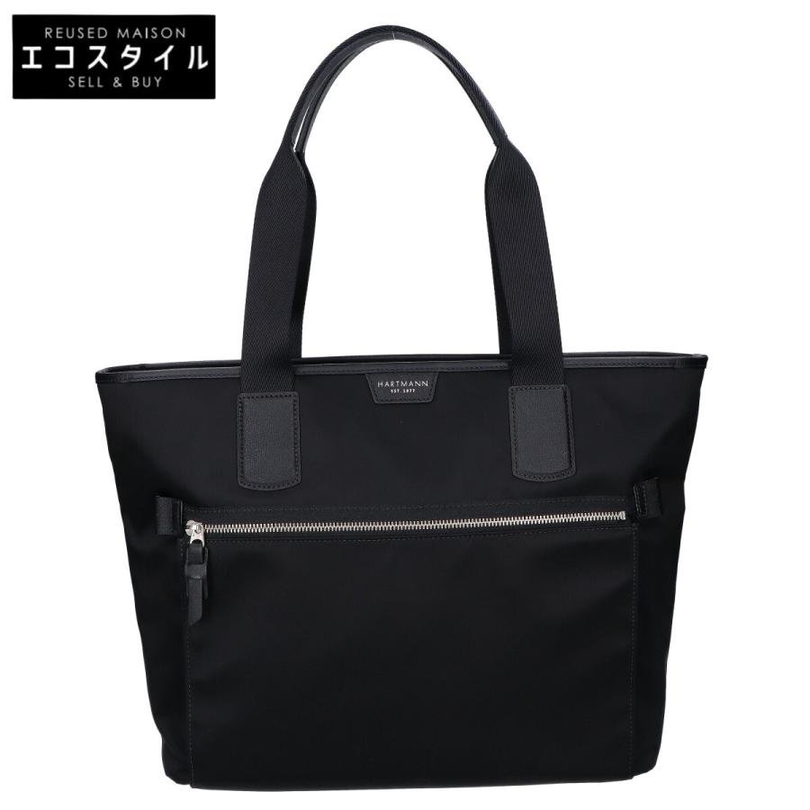 ハートマン ナイロン＋革 ショルダーバッグ ビジネスシーンに映える