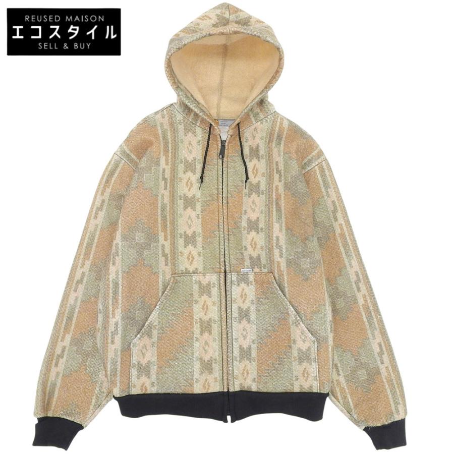 Carhartt（カーハート） ネイティブ柄 パーカー メンズ グリーン系 40 