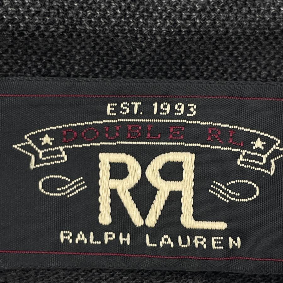 RRL ダブルアールエル フェードコットン ポロシャツ M ブラック メンズ