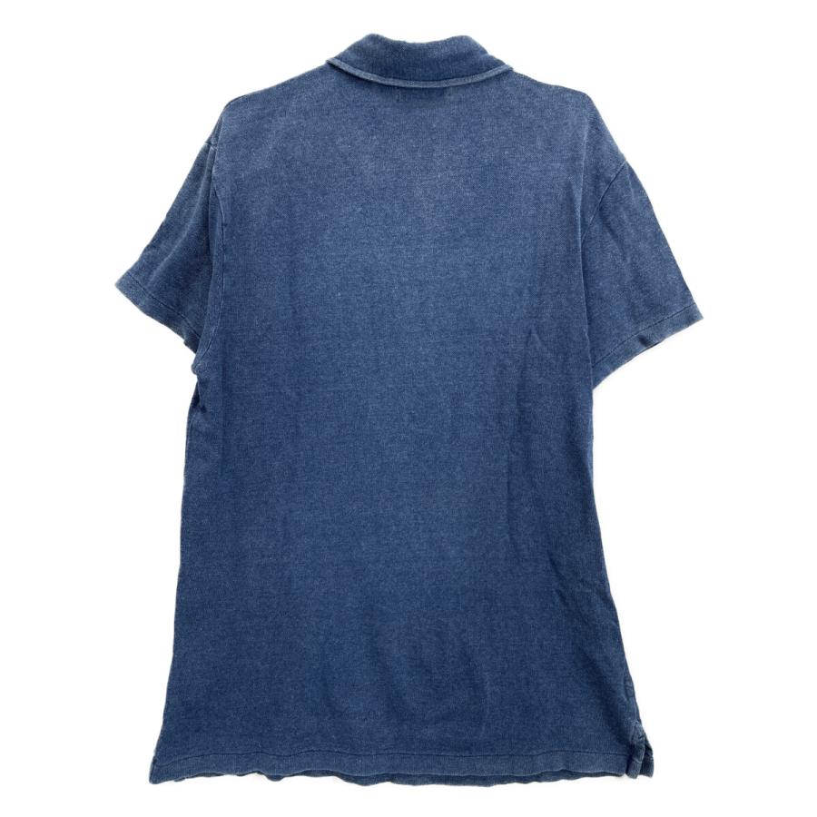 ラルフローレン RRL ダブルアールエル インディゴ ポロシャツ 新品 未使用 ダブルアールエル) RRL カスタムフィット インディゴ コットン