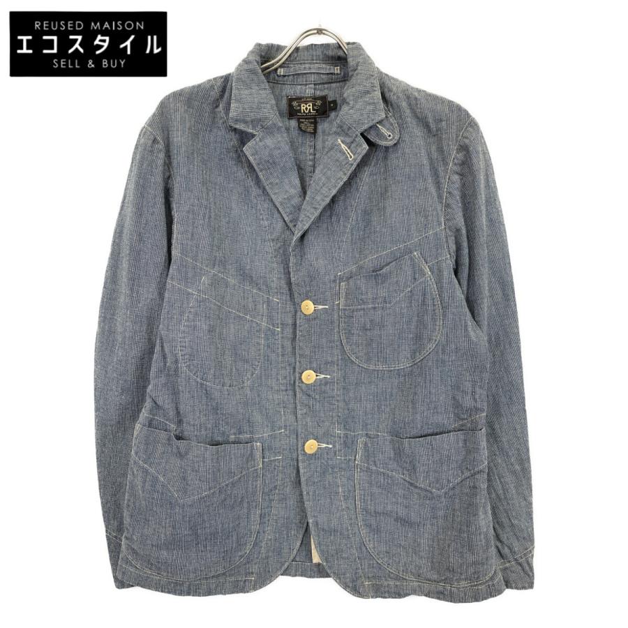 RRL ダブルアールエル インディゴ ピンチェック コットン ロリエント
