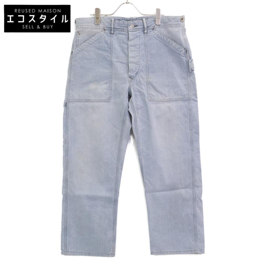 double rl RRL ダブルアールエルストライプパンツUSA製 W32