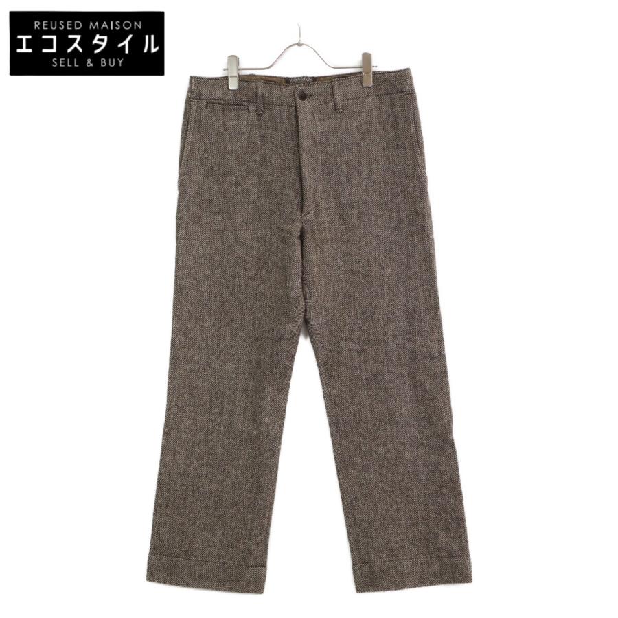 RRL ダブルアールエル ヘリンボーン ウールトラウザー 32×30 RRL ダブルアールエル ヘリンボーン ウールトラウザー 32×30 - メルカリ